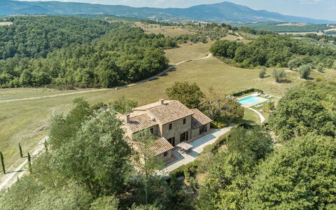 Podere di Salci 10: Árbol, Casa, Casa, Paisaje, Área Rural, Llanura, Barrio Residencial, Inmuebles, El Terreno Del Lote