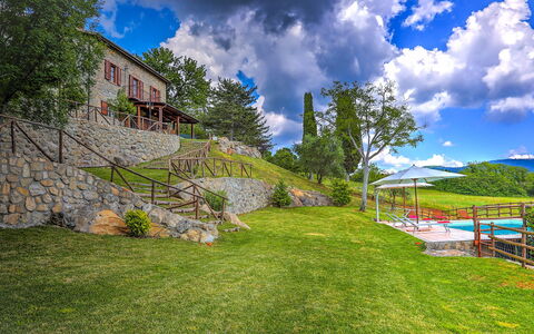 La Casa di Elsa 6: Paisaje, Jardín, Inmuebles, Casa De Campo, Paisajismo, Césped, Yarda, Villa, Eco Hotel, Piscina
