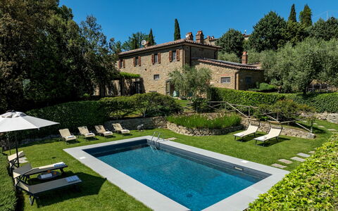 Tenuta Sagherina 8: Piscina, Arbusto, Jardín, Paisajismo, Patio Interior, Inmuebles, Villa, Césped, Yarda, Patio