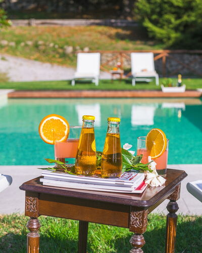 Casale del Castagneto 8: Piscina, Mueble Para Exteriores, Mueble, Jardín, Ocio, Recurso, Césped, Mesa Al Aire Libre, Comida, Silla