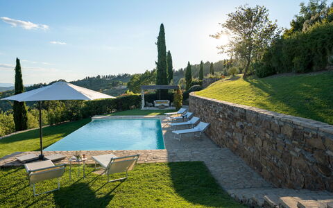 Poggio Novoli 6: Piscina, Jardín, Paisajismo, Mueble Para Exteriores, Eco Hotel, Recurso, Villa, Alerce, Hojas Perennes