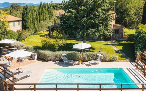 Podere Caprarecce 8: Piscina, Paraguas, Recurso, Mueble Para Exteriores, Sunlounger, Eco Hotel, Ocio, Thermae, Inmuebles, Jardín