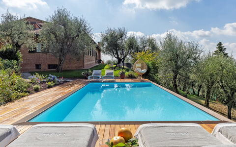 Villa Adisa 8: Azul, Piscina, Material Compuesto, Recurso, Mueble Para Exteriores, Inmuebles, Hacienda, Sunlounger, Eco Hotel, Villa