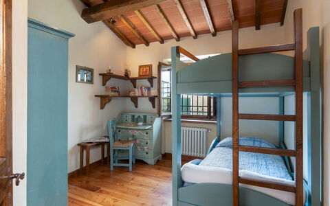 Casa Paggetti 8: Mueble, Diseño De Interiores, Cama, Pared, Habitación, Piso, Madera, Techo, Suelo, Lecho