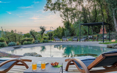 La Leopoldina 6: Piscina, Mueble Para Exteriores, Recurso, Jardín, Paisajismo, Reflexión, Silla, Fuente De Agua, Estanque, Sunlounger