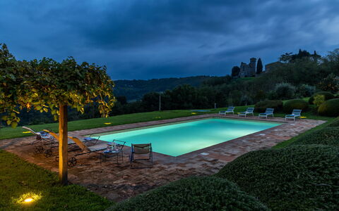 Villa dei Rosmarini 8: Piscina, Paisaje Natural, Paisaje, Jardín, Paisajismo, Fuente De Agua, Eco Hotel, Inmuebles, Plantación, Hacienda