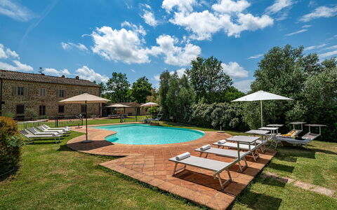 Podere Sant'Eugenio 14: Piscina, Inmuebles, Recurso, Mansión, Hacienda, Casa De Campo, Villa, Jardín, Eco Hotel, Césped