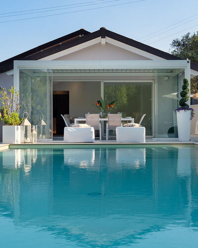 Villa Lunezia 6: Piscina, Recurso, Material Compuesto, Inmuebles, Mueble Para Exteriores, Eco Hotel, Ocio, Villa, Sombra, Paisajismo