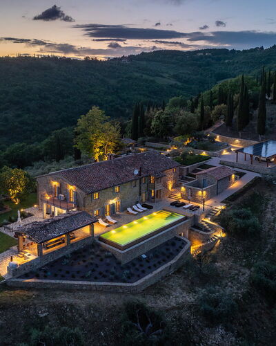Tenuta Santa Cristina 10: Inmuebles, Eco Hotel, Recurso, Mansión, Villa, Piscina, Paisajismo, Casa De Campo, Patio, Pueblo De Montaña