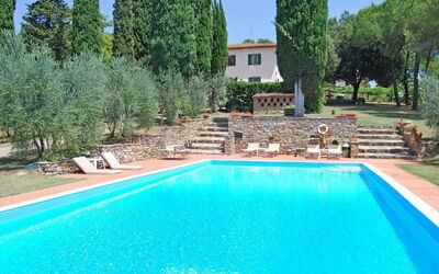Villa del Chianti: The swimming pool is 7x14 meters