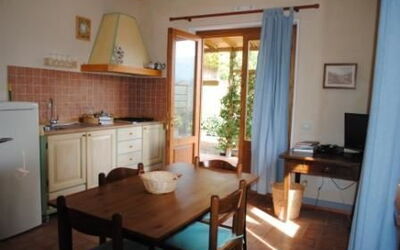 living room and kitchen