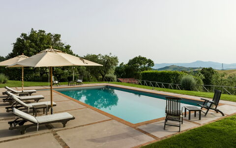 Villa Danilo: Agua, Planta, Cielo, Propiedad, Mueble, Piscina, Edificio, Árbol, Mueble Para Exteriores, Sombra