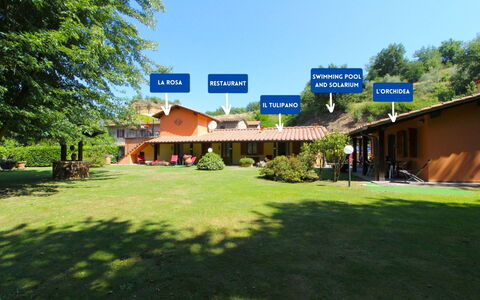 Le Balze: Casa, Techo, Barrio Residencial, Casa, Cabaña, El Terreno Del Lote, Inmuebles, Área Rural, Césped, Jardín