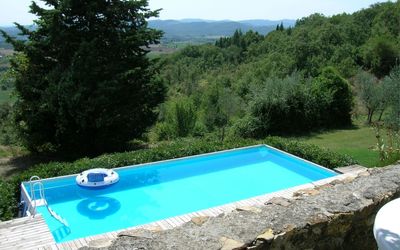 Casa Rossa: Agua, Planta, Cielo, Naturaleza, Piscina, Rectángulo, Árbol, Hierba, Sombra, Ocio