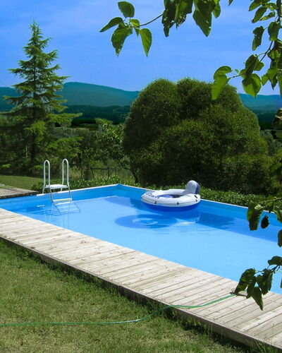 Casa Rossa: Azul, Piscina, Ocio, Jardín, Sombra, Patio Interior, Paisajismo, Recurso, Mueble Para Exteriores, Césped