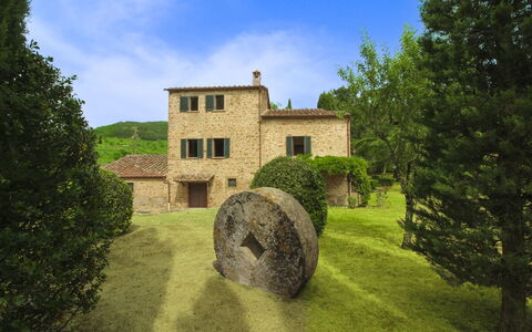 Olivo: Hierba, Casa, Casa, Área Rural, Cabaña, Casa De Campo, Inmuebles, Prado, Césped, Paisajismo