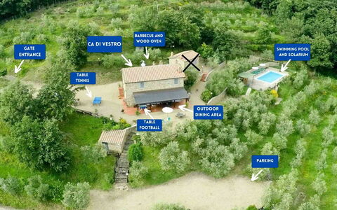 Agriturismo Ca di Vestro: Casa, Arbusto, Área Rural, Cabaña, Inmuebles, Pueblo, Casa De Campo, Jardín, Paisajismo