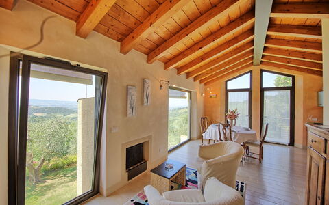 Casa Lucia: Propiedad, Habitación, Edificio, Casa, Techo, Diseño De Interiores, Mueble, Haz, Suelos De Madera, Sala