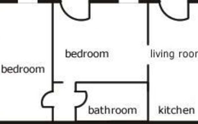 Villa Polvano Cantina - the plan of the apartment