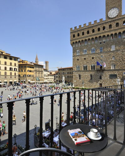 Vista Su Piazza Della Signoria