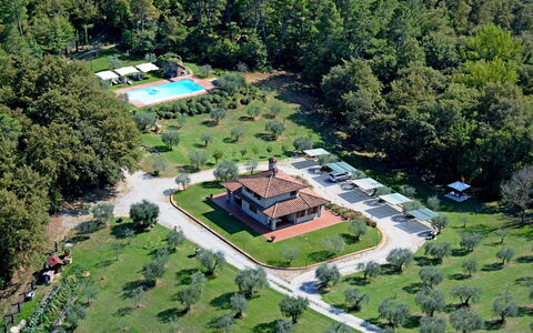 La Casetta nel Bosco: Propiedad, Planta, Edificio, El Terreno Del Lote, Diseño Urbano, Árbol, Hierba, Ocio, Barrio Residencial, Área Rural