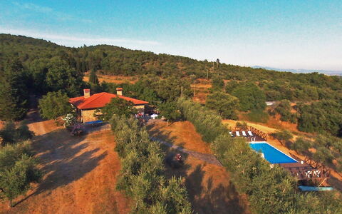 Civitella: Hill Station, Fotografía Aérea, Colina, Cielo, Área Rural, Montaña, Paisaje, Árbol, Casa, Fotografía