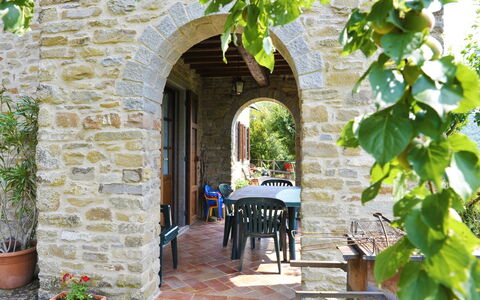 Casetta i Ciliegi: Planta, Mesa, Maceta, Edificio, Silla, Planta De Casa, Arquitectura, Bienes Raíces, Árbol, Ocio