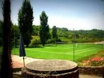 Tuscan Villa Pool + Tennis