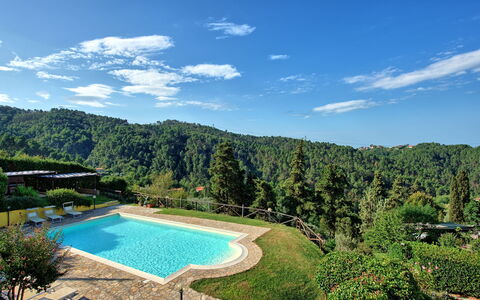 Il Gualdo: Propiedad, Piscina, Paisaje Natural, Reserva Natural, Bienes Raíces, Inmuebles, Casa, Agua, Vacaciones, Cielo