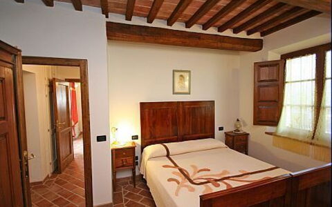 Casale Biancospino: Habitación, Propiedad, Habitación, Mueble, Edificio, Cama, Diseño De Interiores, Casa, Techo, Suite